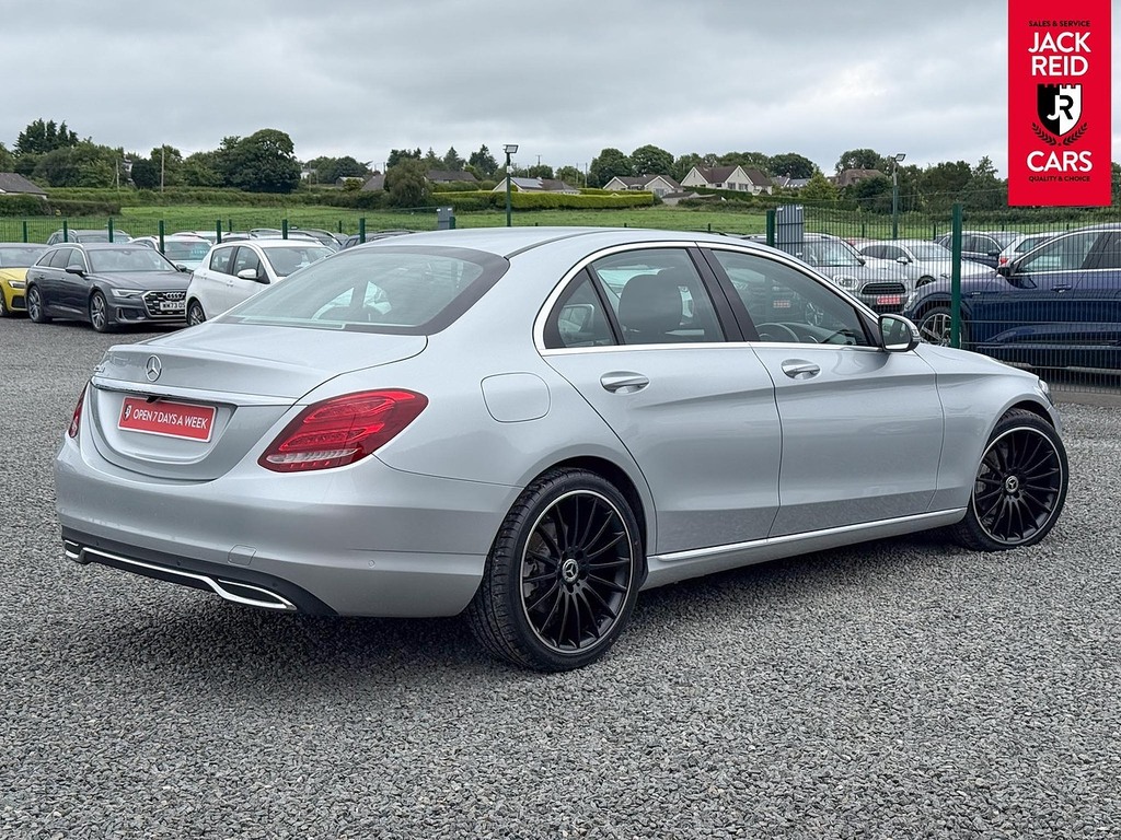 Mercedes-Benz C Class Saloon BW66VHE Silver #5