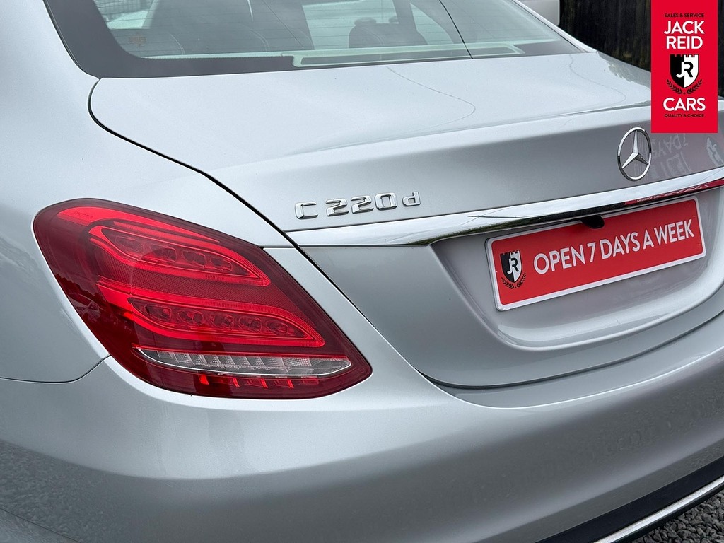 Mercedes-Benz C Class Saloon BW66VHE Silver #3