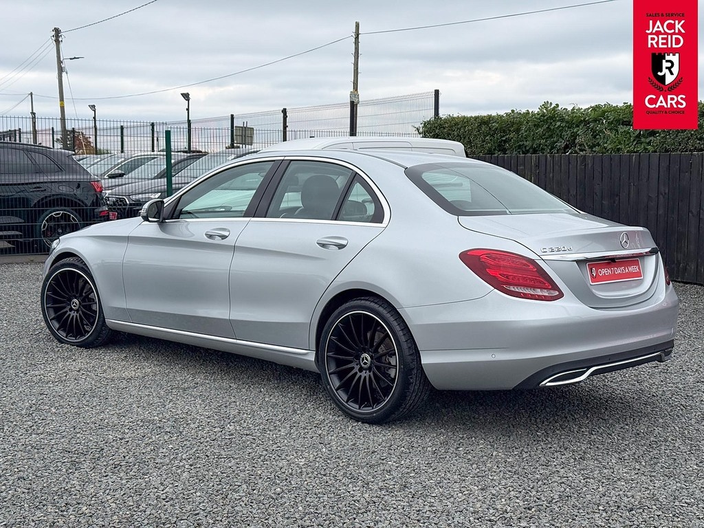 Mercedes-Benz C Class Saloon BW66VHE Silver #2