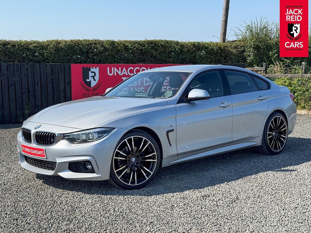 BMW 4 Series Gran Coupe 420D Gran Coupe M Sport Silver