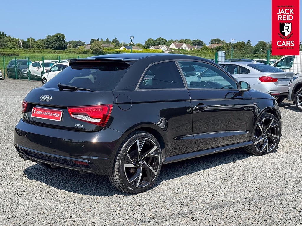 Audi A1 Hatchback KY18UMZ Black #4