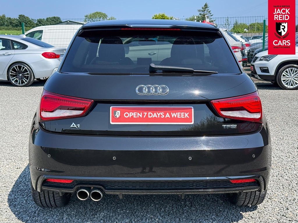 Audi A1 Hatchback KY18UMZ Black #3