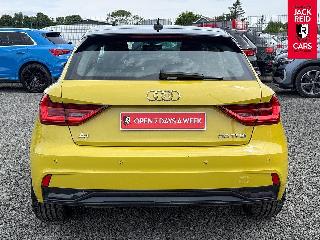 Audi A1 Hatchback WU22JTZ Black #2