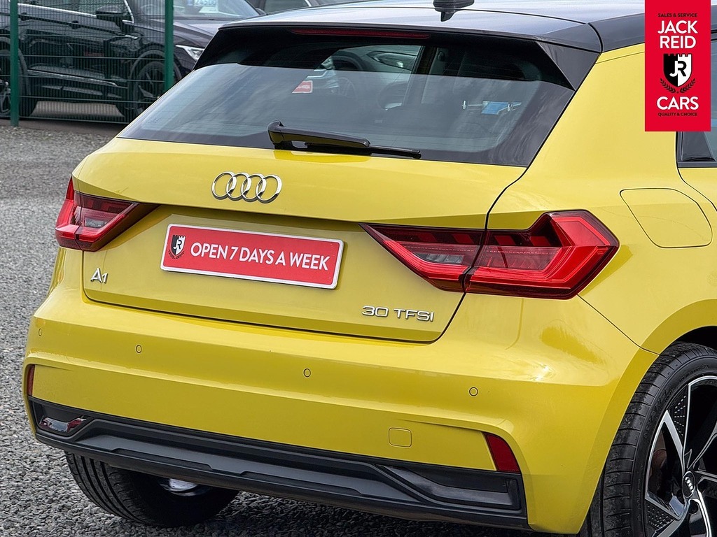 Audi A1 Hatchback WU22JTZ Black #3