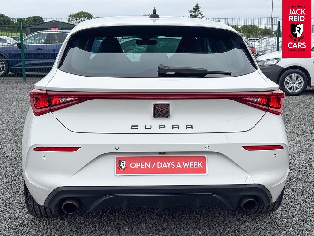 Cupra Leon Hatchback LMZ1347 White #3