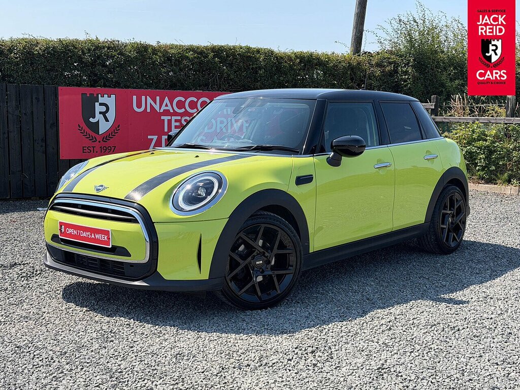 Mini Hatch Hatchback Yellow