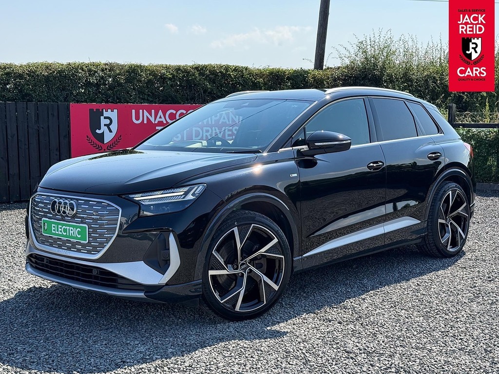 Audi Q4 E Tron Q4 E-tron S Line Launch Edition 40 UGZ5054 Black