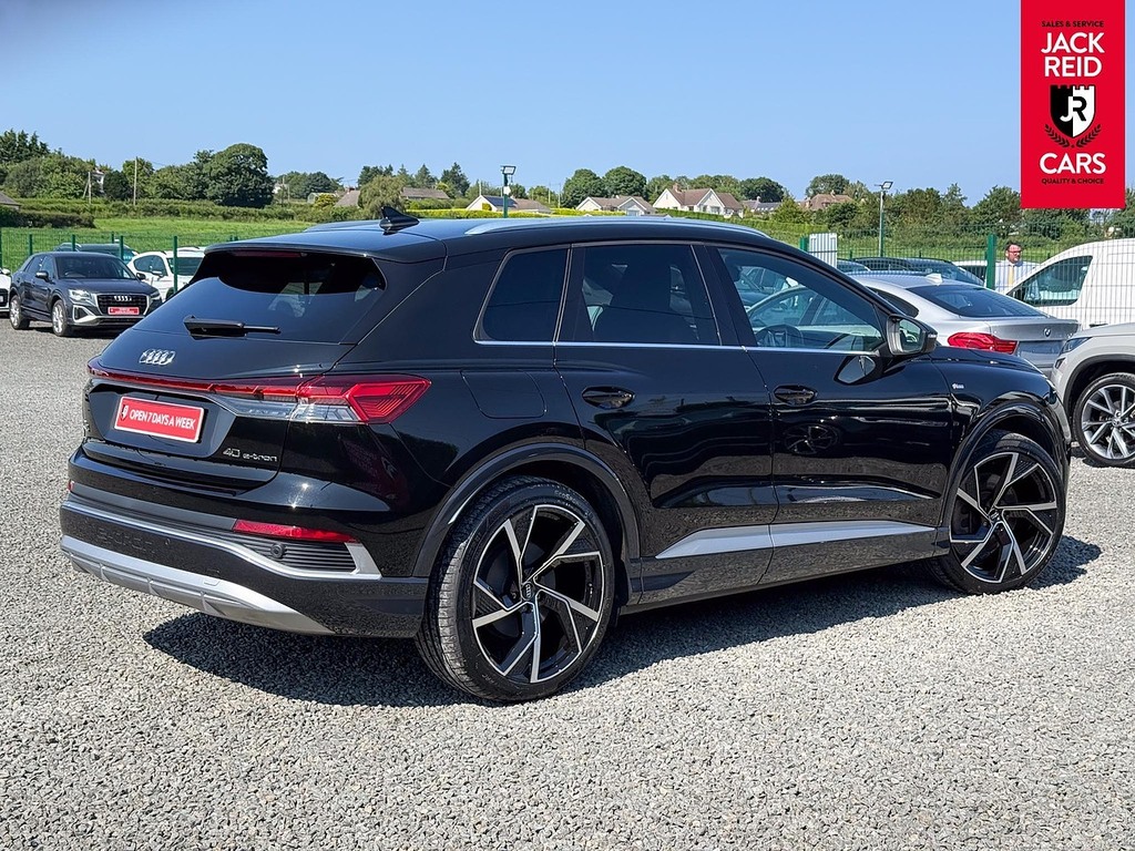 Audi Q4 E Tron Q4 E-tron S Line Launch Edition 40 UGZ5054 Black #6