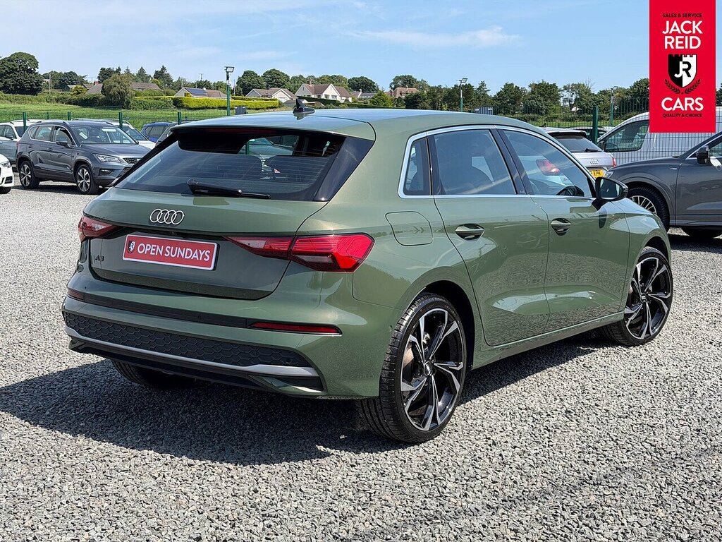 Audi A3 Hatchback MV75HNZ Green #5