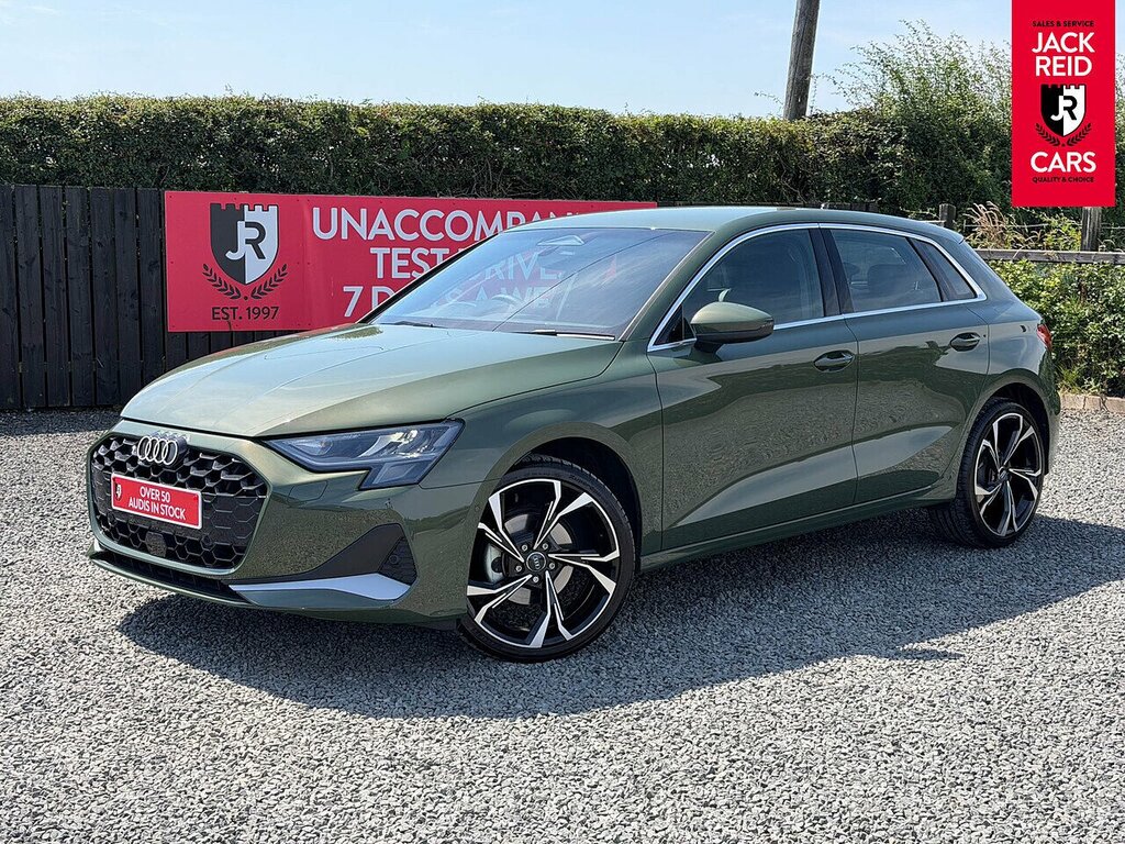 Audi A3 Hatchback Green