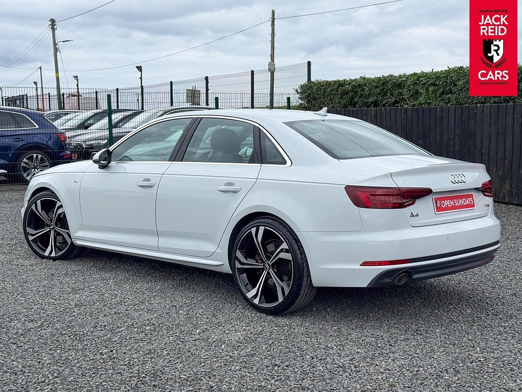 Audi A4 Saloon White #2