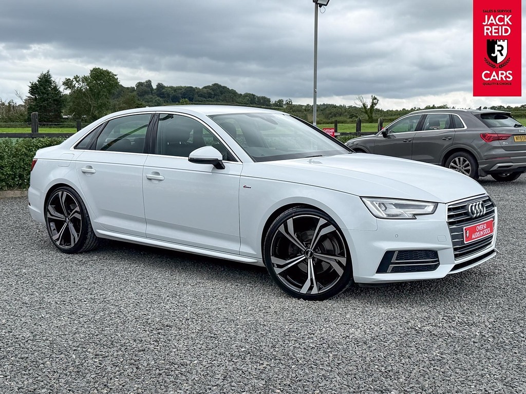 Audi A4 Saloon White #6