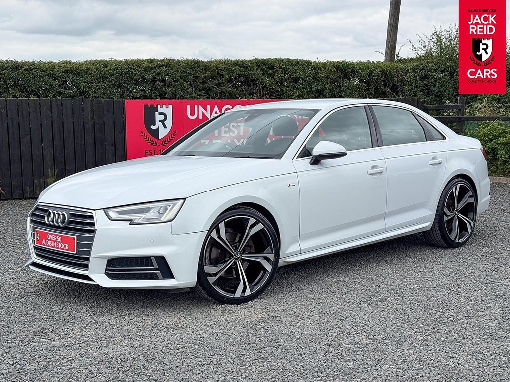Audi A4 Saloon White