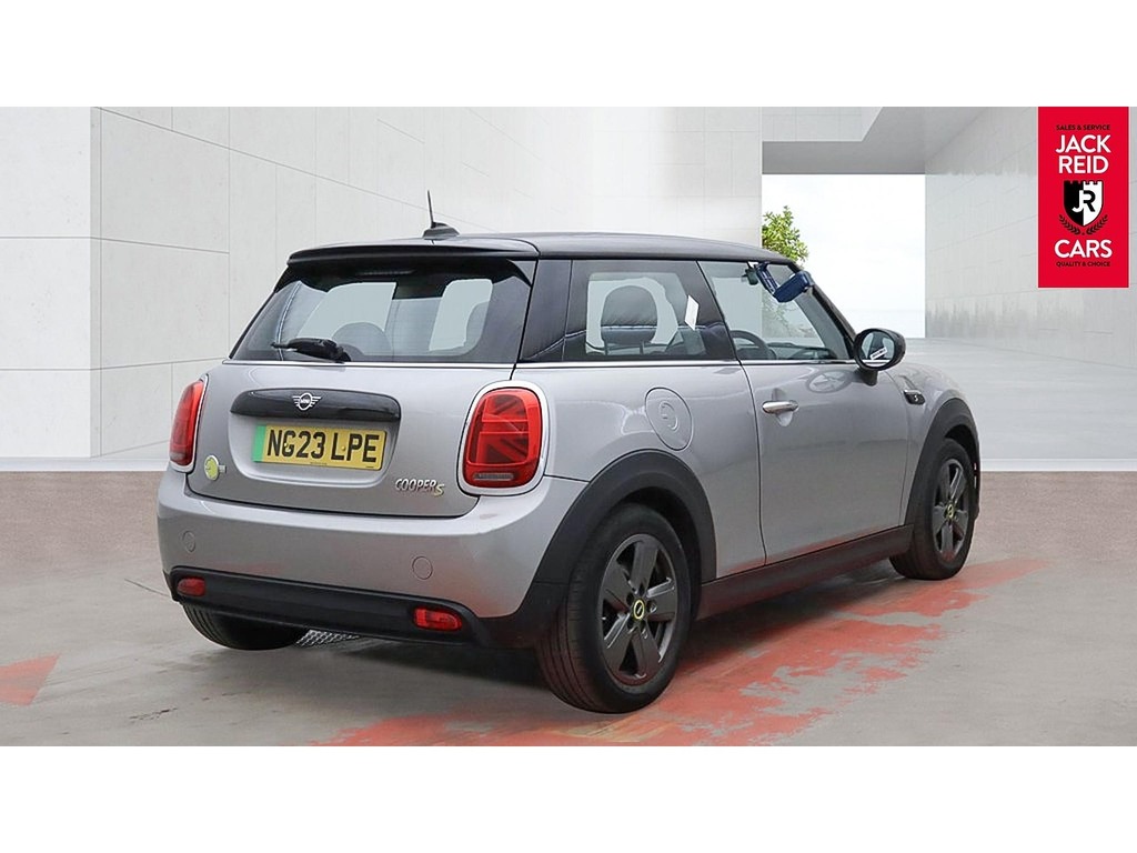 Mini Electric Hatchback Silver #5