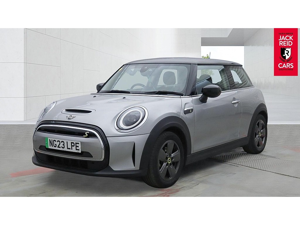 Mini Electric Hatchback Silver