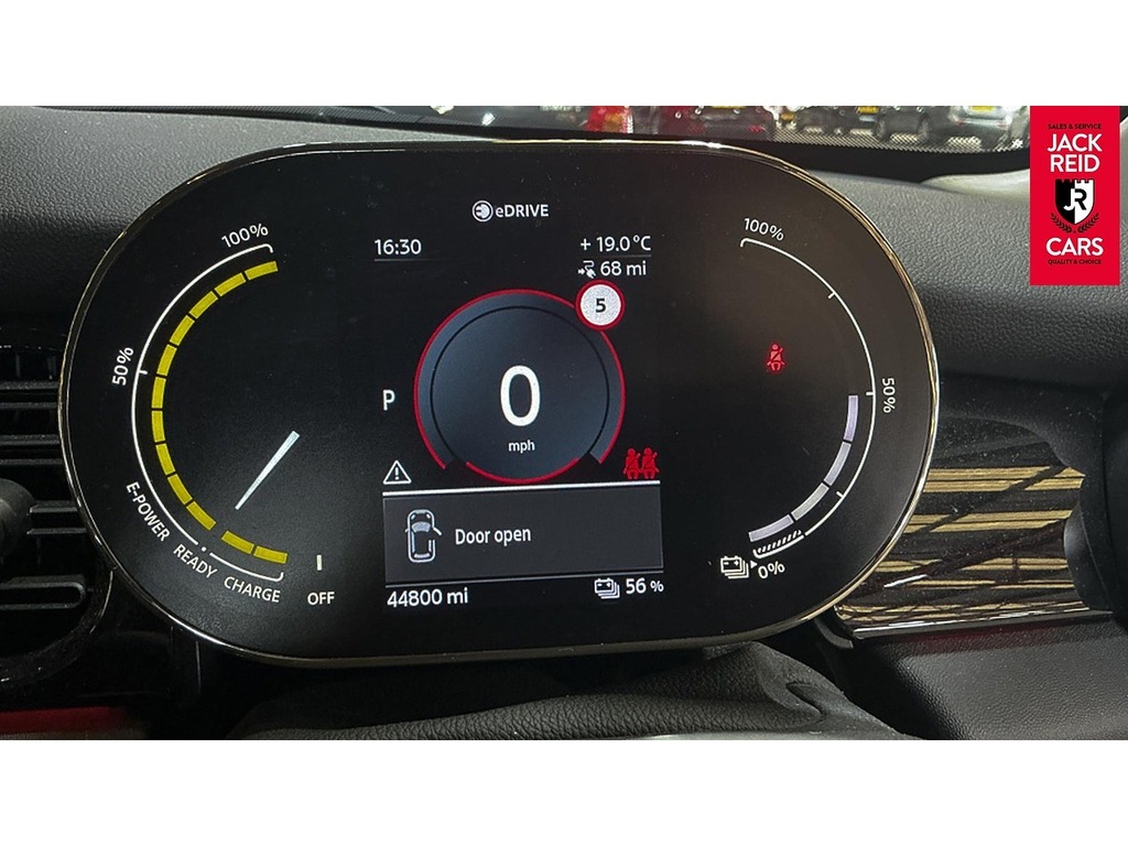 Mini Electric Hatchback Silver #3