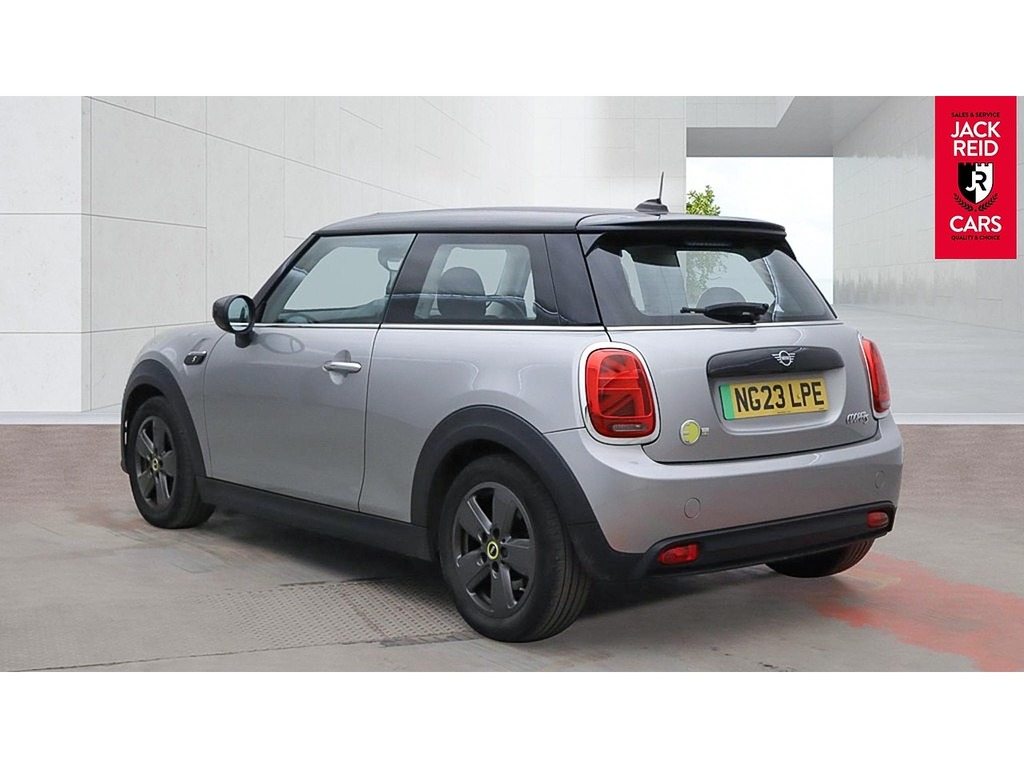 Mini Electric Hatchback Silver #4