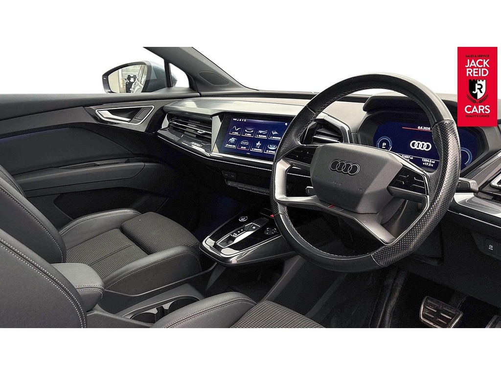 Audi Q4 E Tron Suv ST22DVR Blue #4