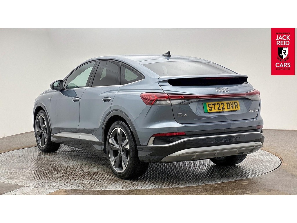 Audi Q4 E Tron Suv ST22DVR Blue #3