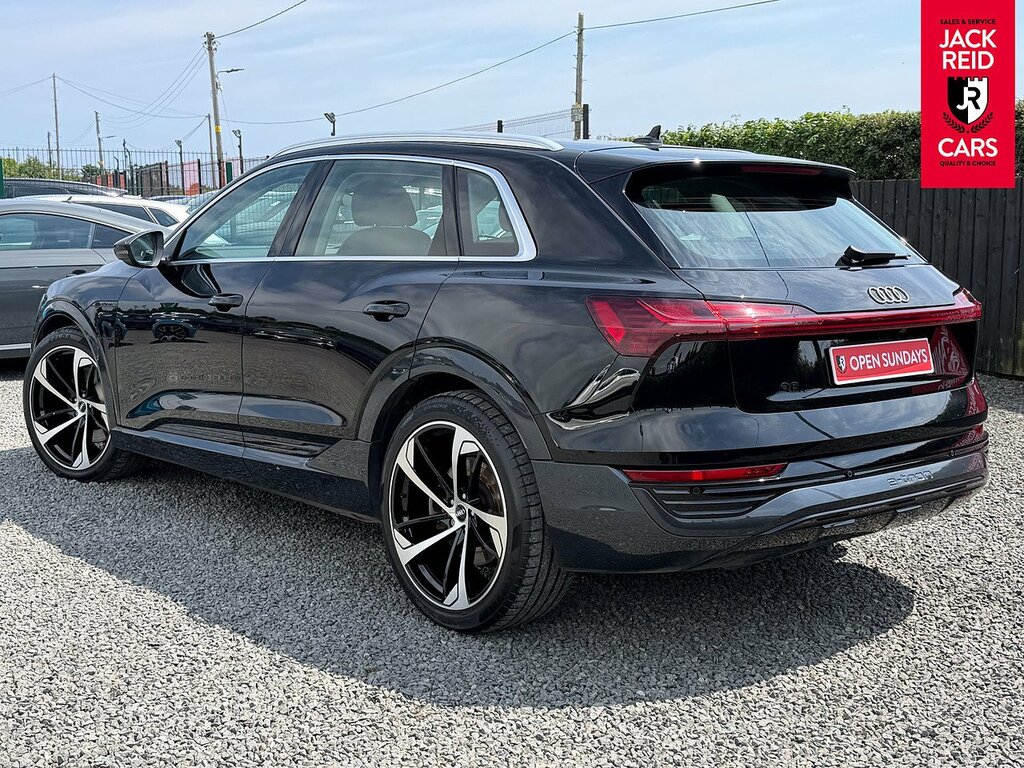 Audi Q8 e tron Suv Black #2