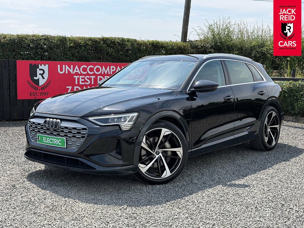Audi Q8 e tron Suv Black