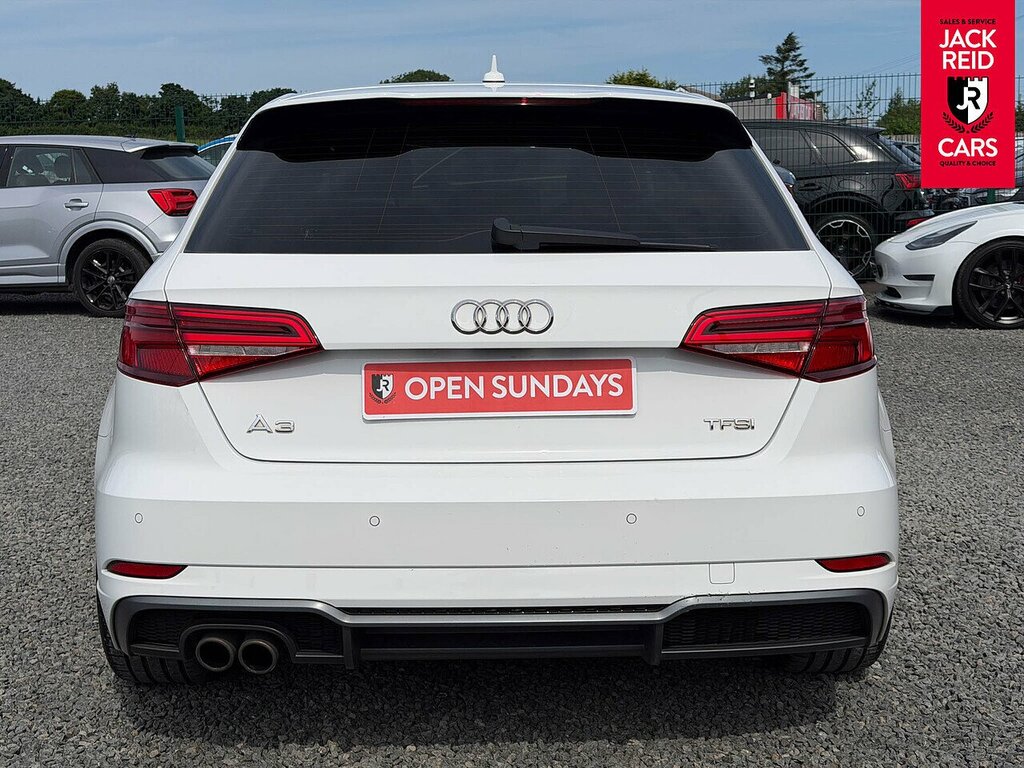 Audi A3 Hatchback MC17KSK White #5