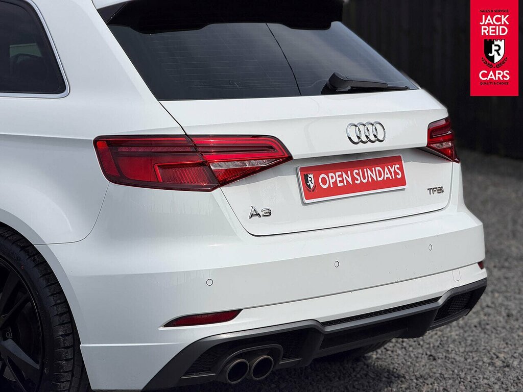 Audi A3 Hatchback MC17KSK White #3
