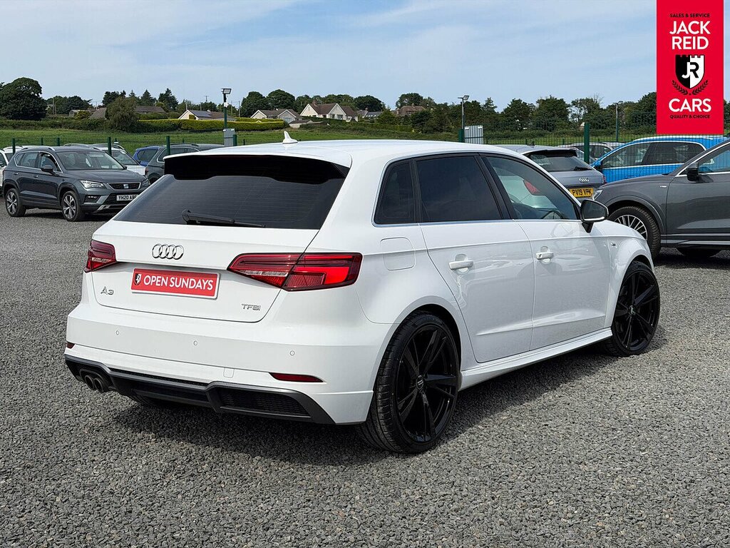Audi A3 Hatchback MC17KSK White #6