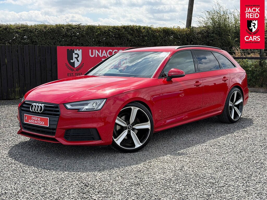 Audi A4 Avant A4 S Line Tdi Red