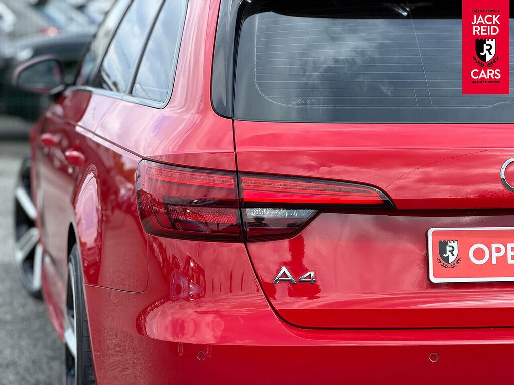 Audi A4 Avant A4 S Line Tdi Red #3