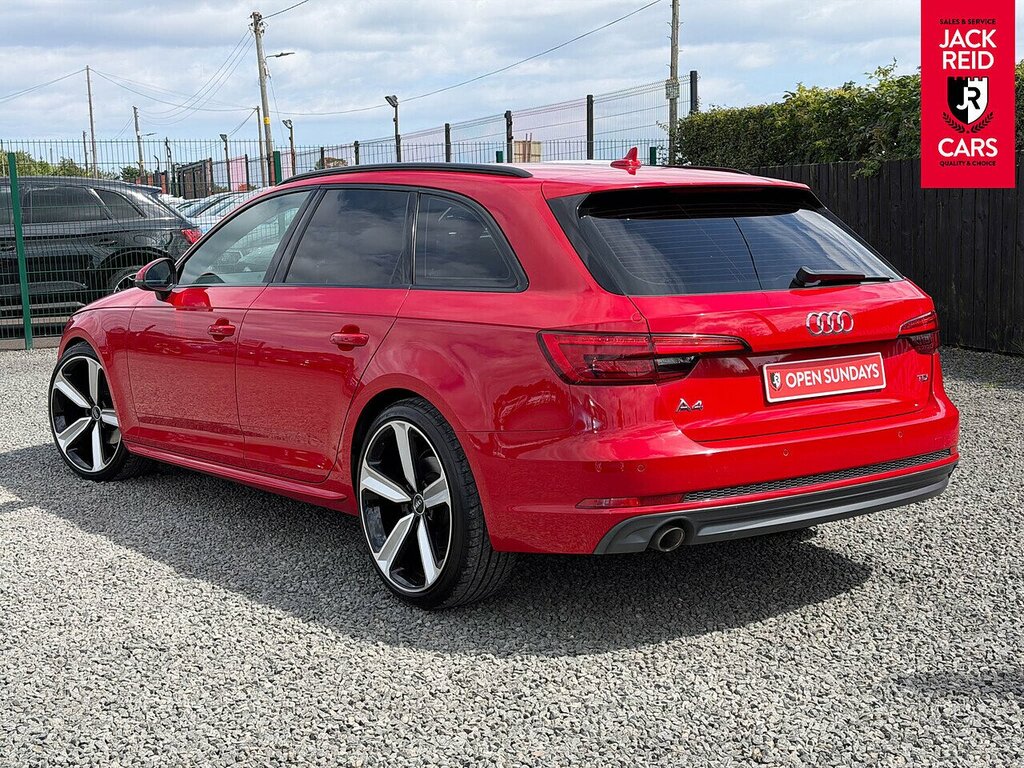 Audi A4 Avant A4 S Line Tdi Red #2