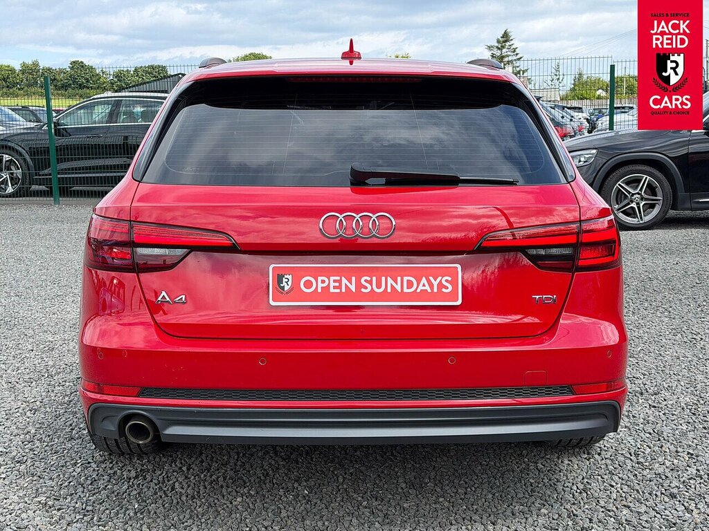 Audi A4 Avant A4 S Line Tdi Red #4