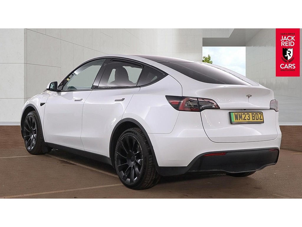 Tesla Model Y Suv White #3