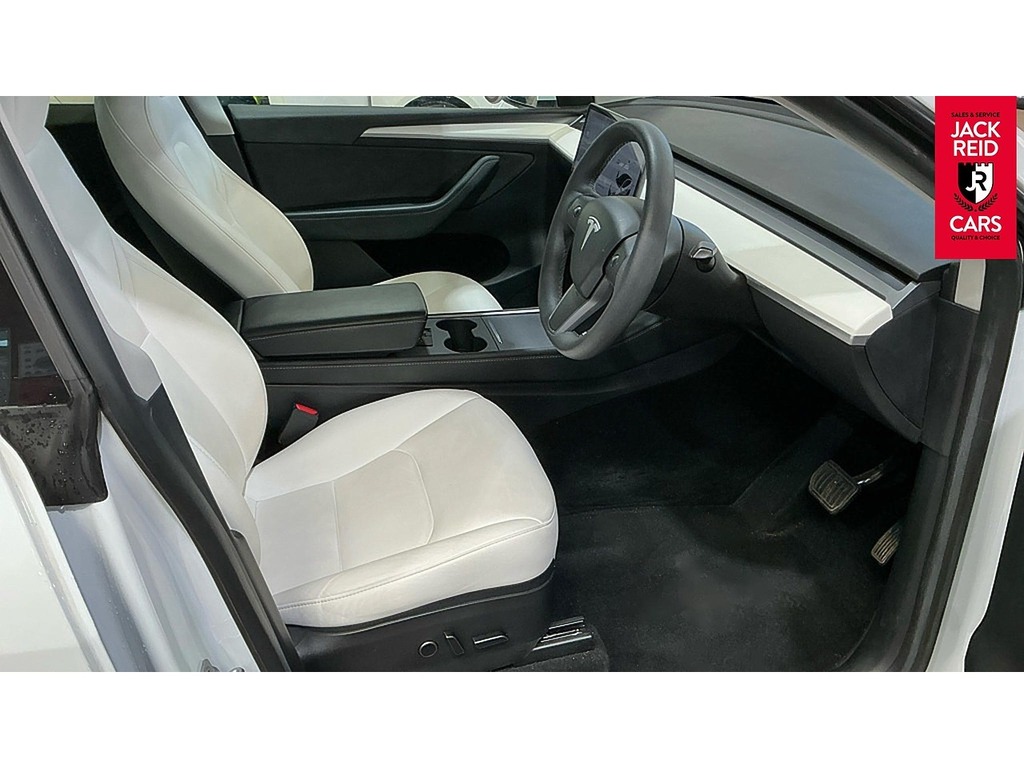 Tesla Model Y Suv White #2