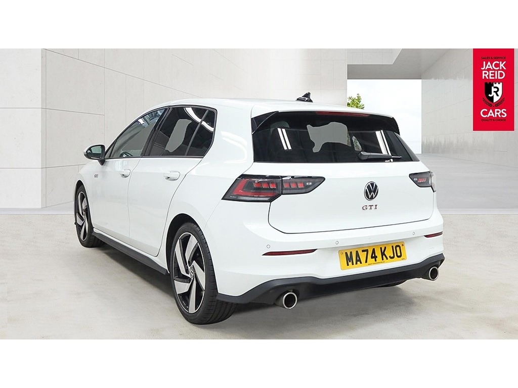 Volkswagen Golf Hatchback MA74KJO White #5
