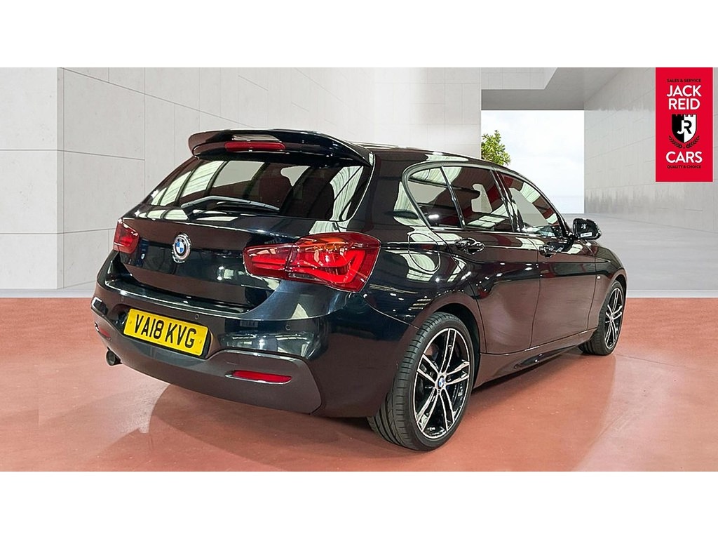 BMW 1 Series 118D M Sport Shadow Edition VA18KVG Blue #5