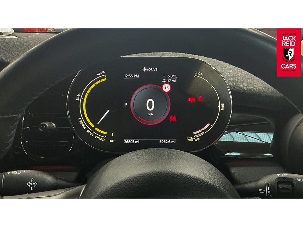 Mini Electric Hatchback White #3