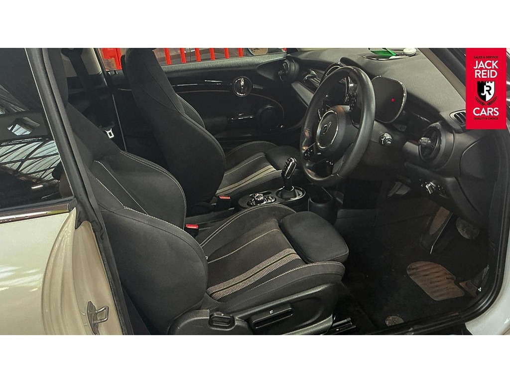 Mini Electric Hatchback White #2