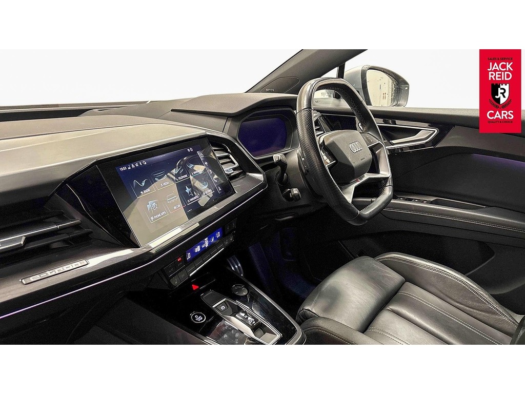 Audi Q4 E Tron Suv Silver #5