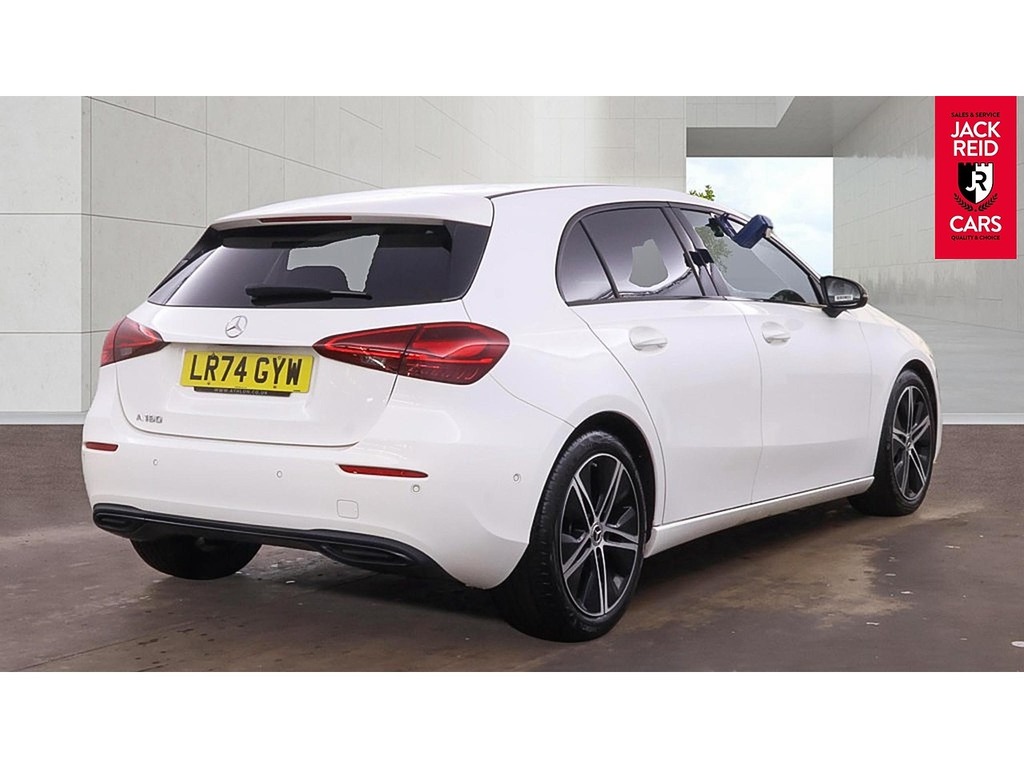Mercedes-Benz A Class Hatchback LR74GYW White #6