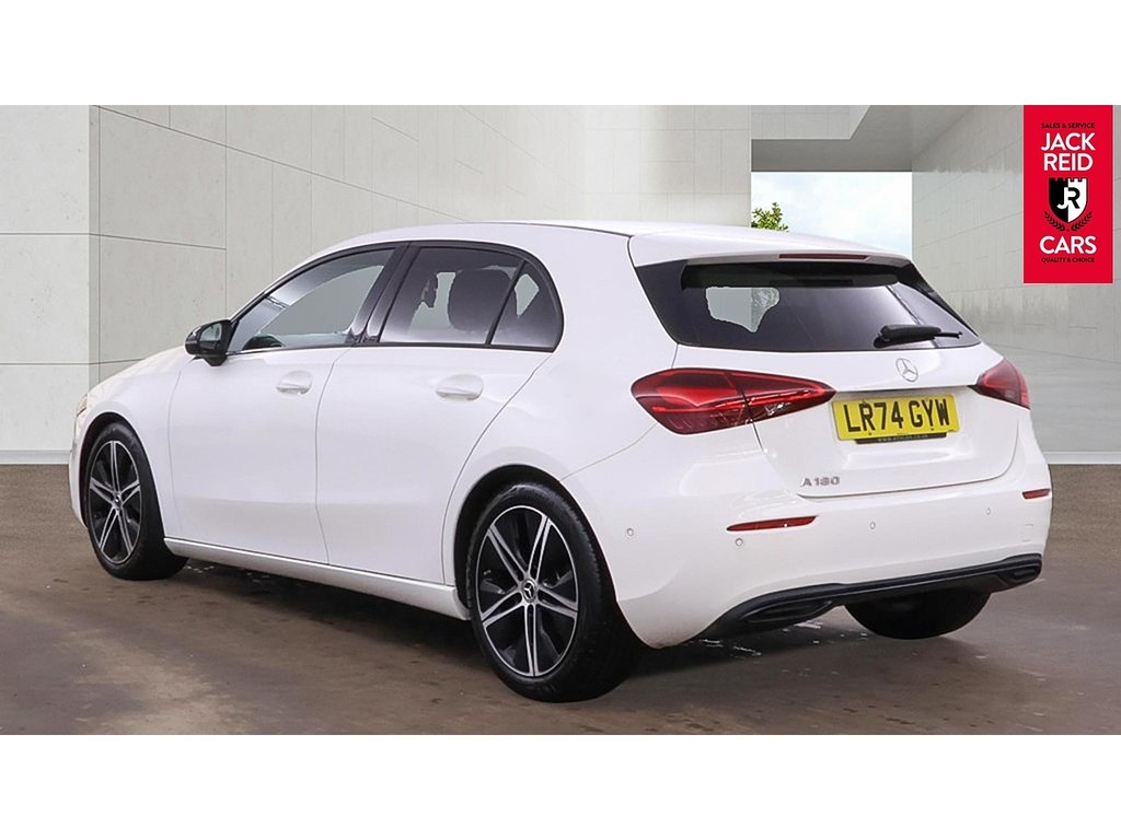 Mercedes-Benz A Class Hatchback LR74GYW White #5