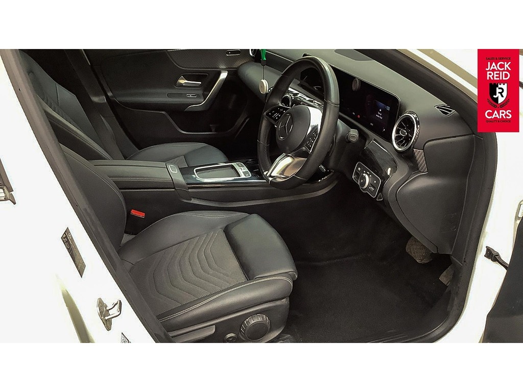 Mercedes-Benz A Class Hatchback LR74GYW White #2