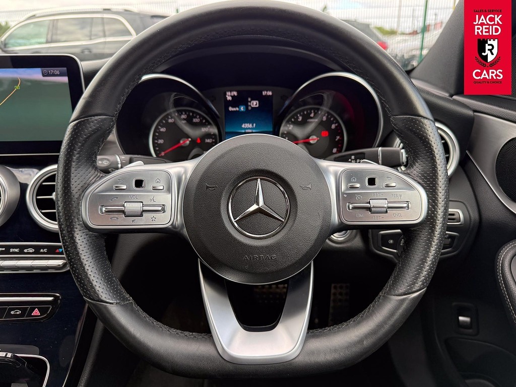 Mercedes-Benz C Class C200d Amg Line Black #11