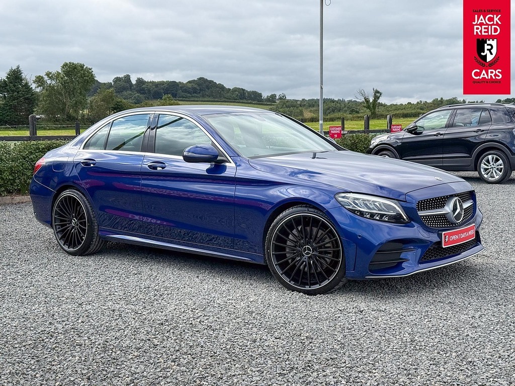 Mercedes-Benz C Class C200d Amg Line Black #6