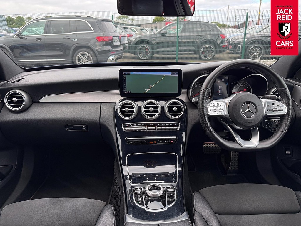 Mercedes-Benz C Class C200d Amg Line Black #28