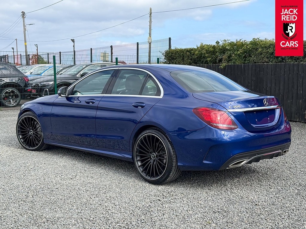 Mercedes-Benz C Class C200d Amg Line Black #2