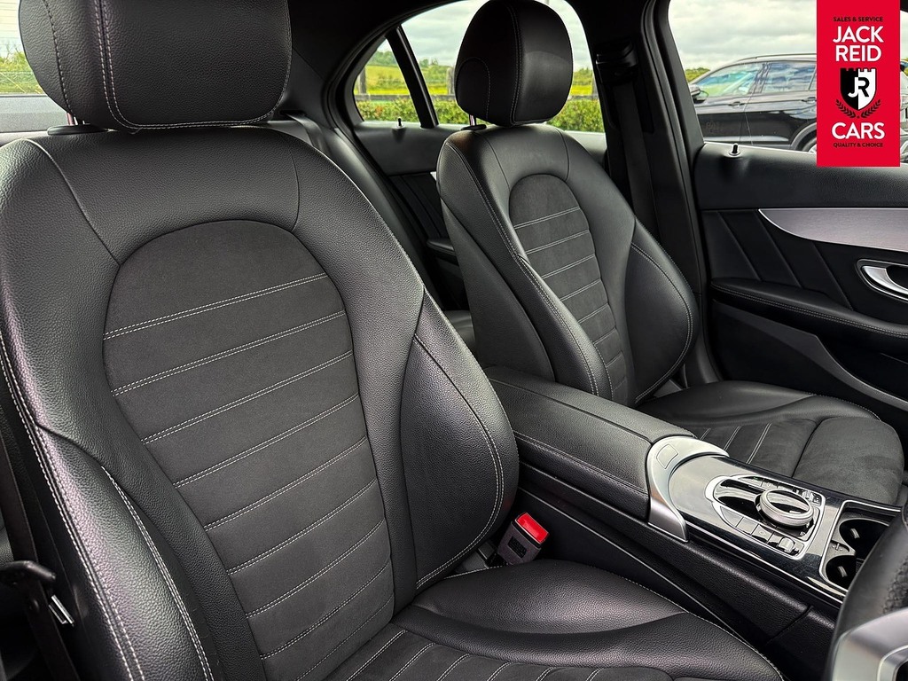 Mercedes-Benz C Class C200d Amg Line Black #13