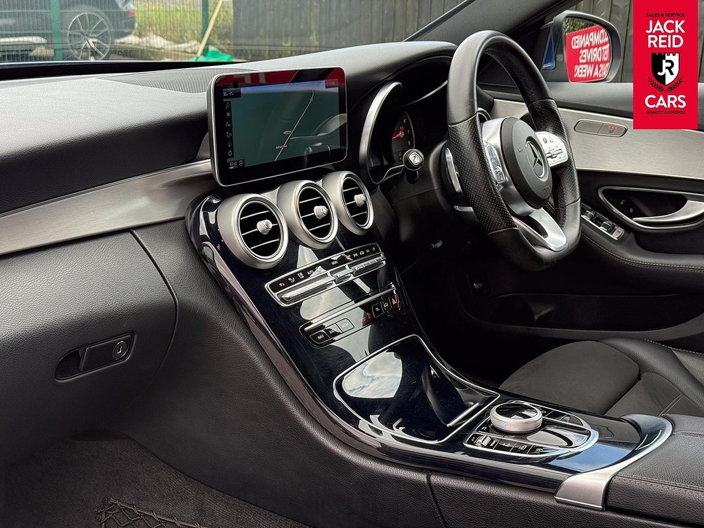 Mercedes-Benz C Class C200d Amg Line Black #24