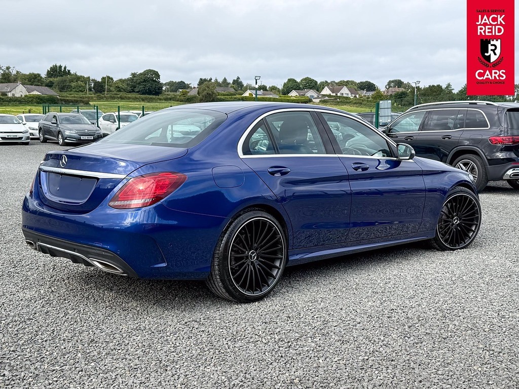 Mercedes-Benz C Class C200d Amg Line Black #5