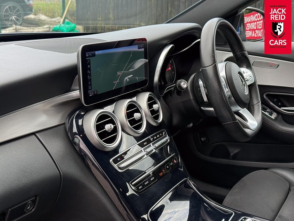 Mercedes-Benz C Class C200d Amg Line Black #25